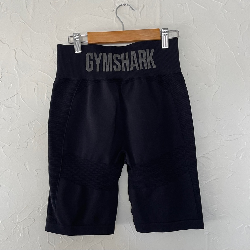 Gymshark Flex Seamless Cycling Shorts. Black. Size Large - Picture 5 of 6